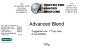 Advanced Blend - 365 grams