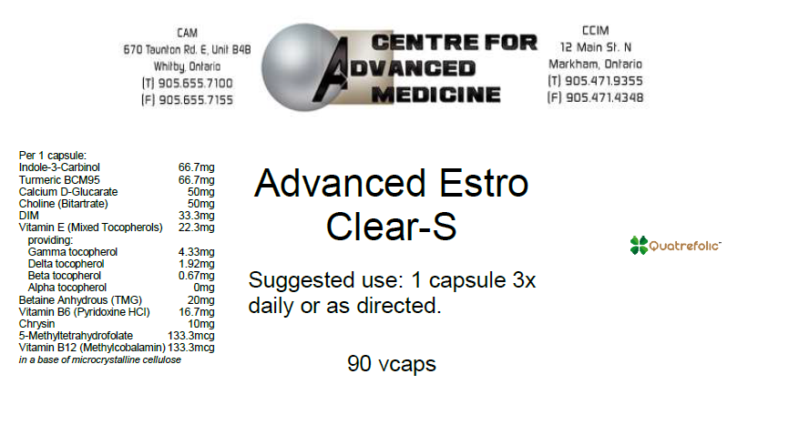 Advanced Estro Clear-S - 90 vcaps