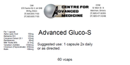 Advanced Gluco-S - 60 vcaps