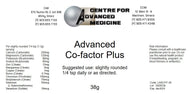 Advanced Co-factor Plus - 38 grams