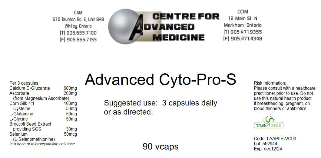 Advanced Cyto-Pro-S - 90 vcaps