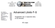 Advanced Libido F-S - 60 vcaps