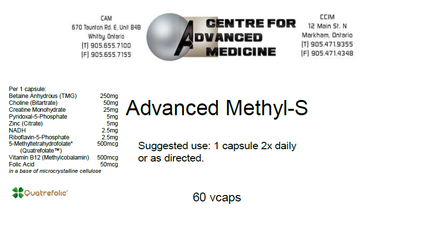 Advanced Methyl-S - 60 vcaps